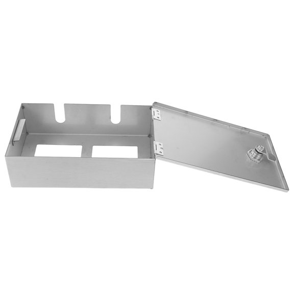 WRITWAA Anti Theft Weather Resistant Outdoor Socket Box Stainless Steel Electrical Enclosure