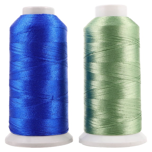 WRITWAA Overlock Sewing Thread Assorted Colors Large Spool for Quilting Upholstery and Textile Crafts