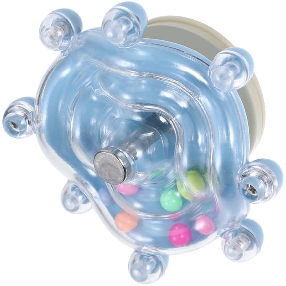 WRITWAA Parrot Chewing Swing Toy Plastic Wall Mount Blue ABS for Cage Playtime and Stress Relief 1Pcs