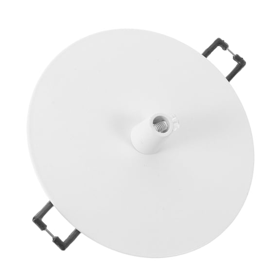 WRITWAA Pendant Light Ceiling Canopy White with Flat Cover Plate for Modern Ceiling Fixture Upgrade