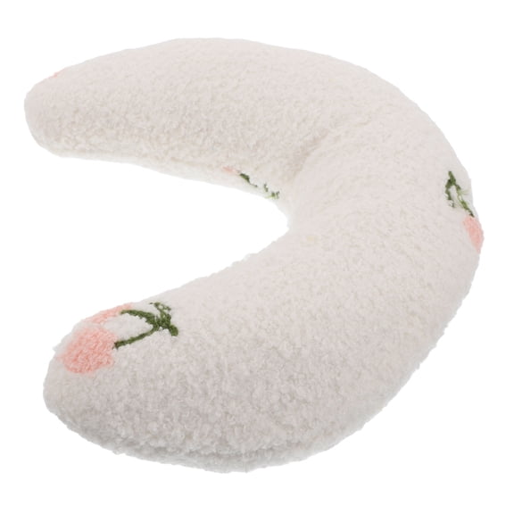 WRITWAA Indoor Cat Sleeping Pillow U Shaped Plush Cat Bed Pillow for Comfort and Security