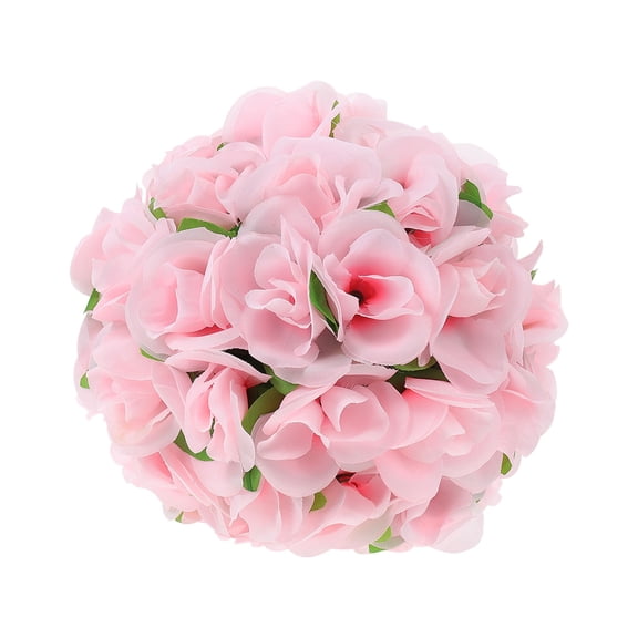 WRITWAA Decorative Simulation Flower , Round Cloth Ornament for Party Celebration, 1 Piece