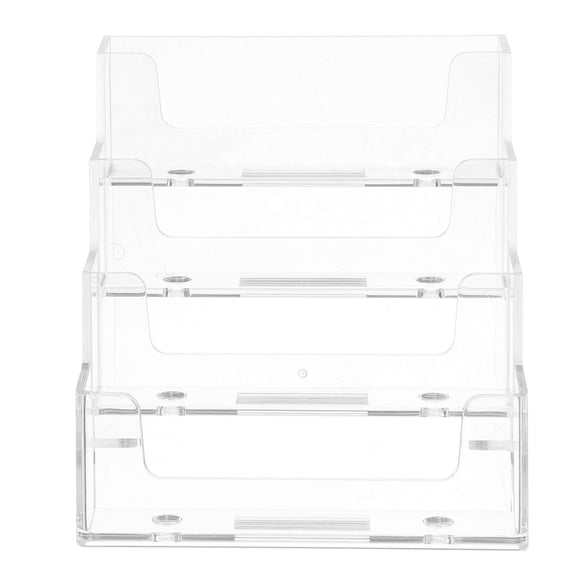 WRITWAA Compact Card Holder and Desktop Organizer Stand for Business and Credit Cards