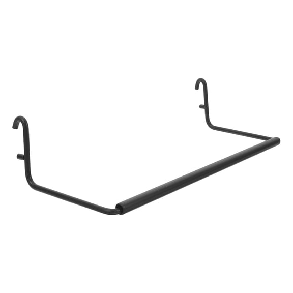 WRITWAA Pegboard Tool Organizer Black Plastic Wall Mount Space Saving