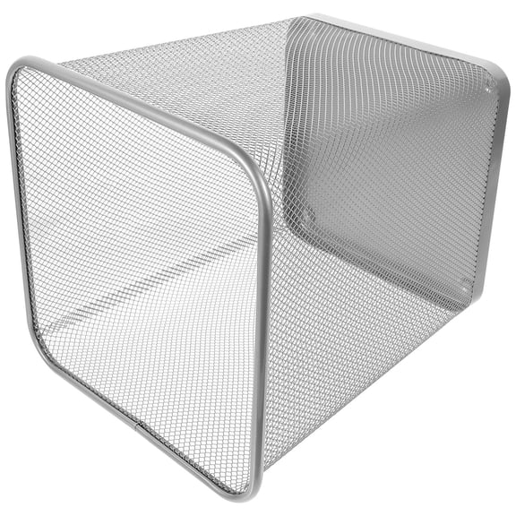 WRITWAA Metal Mesh Trash Can, Ventilated Wire Wastebasket for Home, Office, Bedroom, and Sturdy Storage Bin
