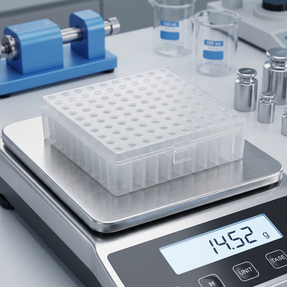 WRITWAA Polypropylene Autosampler Vial Rack for 1.5ml and 2Ml Vials with Mesh Washing Design