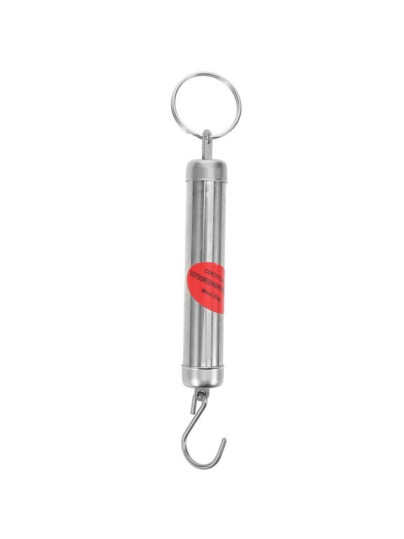 Portable Handheld Scale Stainless Steel Silver for Everyday Use
