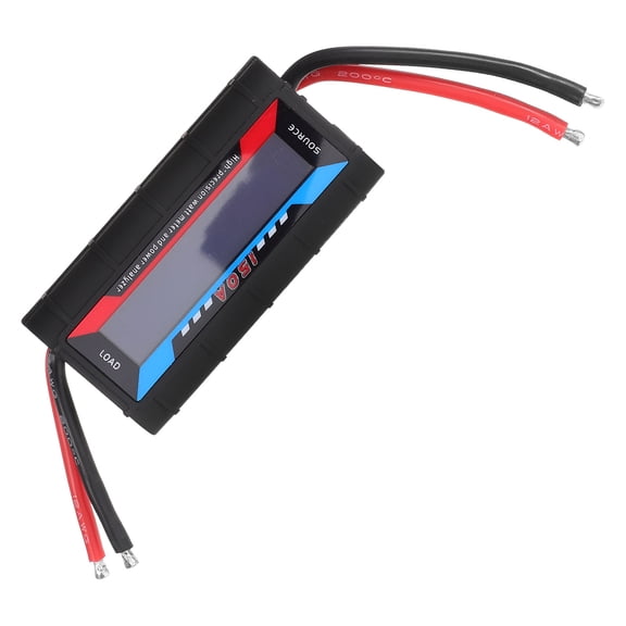WRITWAA Digital Power Meter Plastic Watt Meter for Current Voltage and Battery Testing
