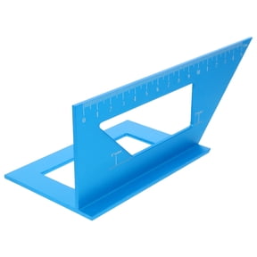 WRITWAA Aluminum Alloy Multi-Functional Angle Ruler for Precise 45 and 90 Measurements in Projects