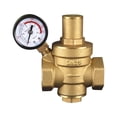 thumbnail image 1 of WRITWAA Water Pressure Reducing Valve Brass Material for Hydraulic Stability and Faucet, 1 of 4