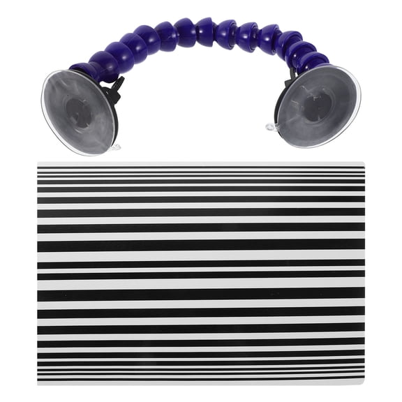 WRITWAA Reflector Board Automotive Dent Removal Testing Tool Kit Plastic 1 Pair