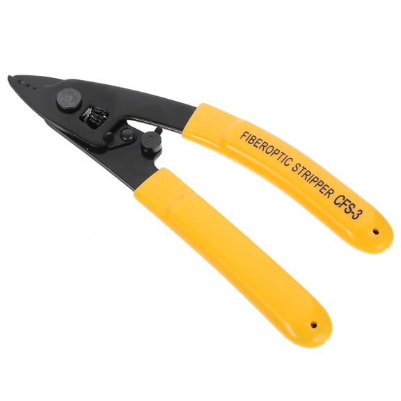 WRITWAA Professional Wire Stripper Tool Yellow Crimping Plier for Accurate Cable Cutting and Connection