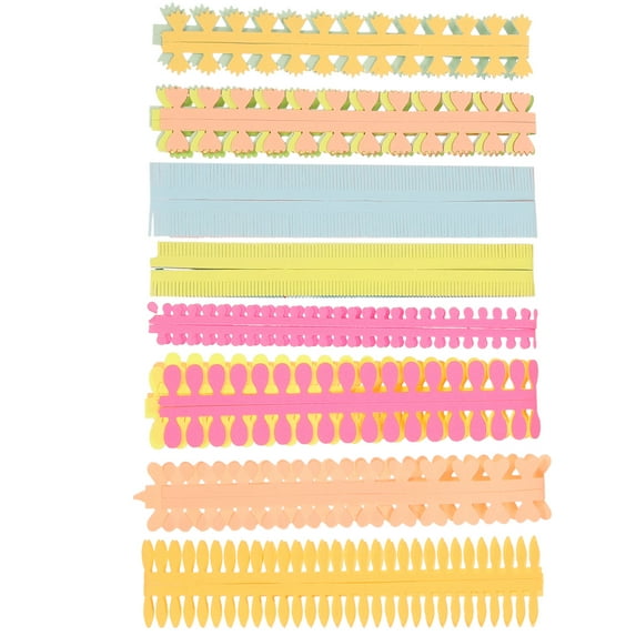 WRITWAA Quilling Strips Paper Assorted Color 35x3cm 1 Set For School Teaching