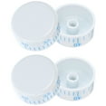 thumbnail image 1 of WRITWAA 4-Pack White ABS Refrigerator Temperature Control Knobs Universal Replacement for Fridge and Freezer Thermostat, 1 of 8