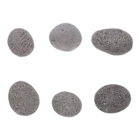 WRITWAA Reusable Grey Lava Rocks for Fire Pit Decorative Natural Volcanic Stones for Indoor and Outdoor Use
