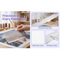 Versatile Ruler WRITWAA Stainless Steel Mesh Ruler for Rhinestone Painting Accessories ...