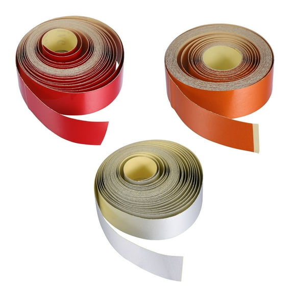 WRITWAA Car Reflective Stickers Orange Waterproof Easy to Apply Night Visibility