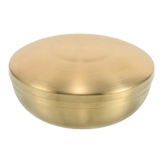 WRITWAA Stainless Steel Salad Bowl Set, Round Korean Style, Kitchen Serving Bowl for Restaurant and Home Use