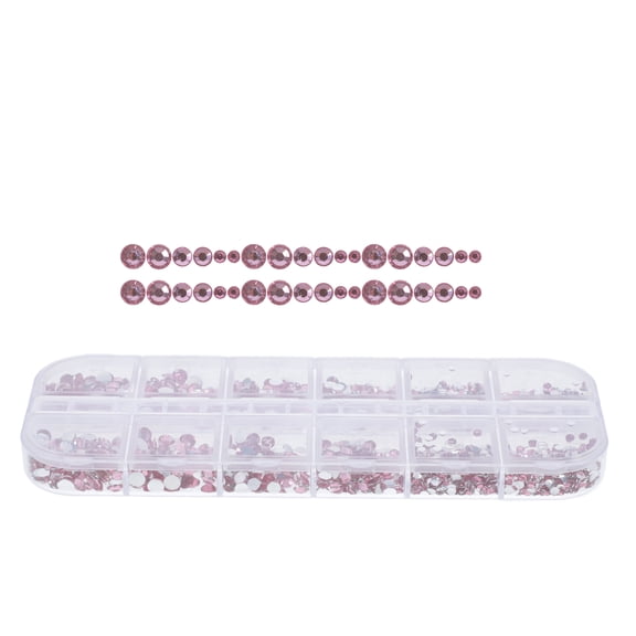 WRITWAA Acrylic Flatback Rhinestones for Nail Art, Face Makeup, Crafts, Decoration, and Accessories