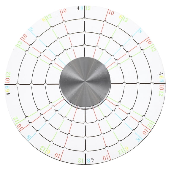 WRITWAA Slab Pottery Templates Acrylic White 1Set for Pottery Tools with Portable Design for Ceramic Art Projects