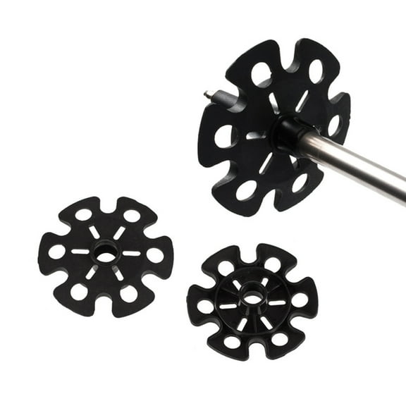 WRITWAA Black Climbing Trekking Pole Tips for Hiking Easy to Install