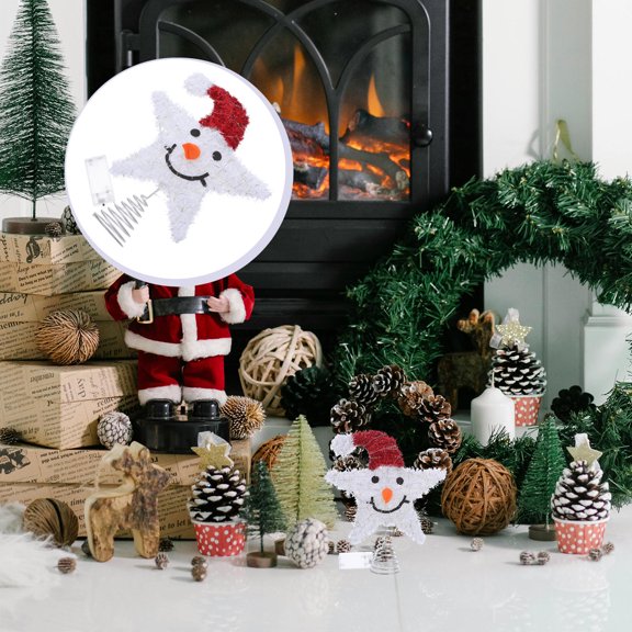 WRITWAA Decorative Tree Topper Iron 1Set