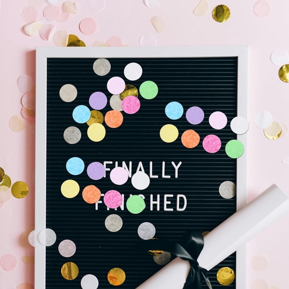 WRITWAA Table Confetti Dots in Assorted Colors for Balloons and Event Organizers 5Packs