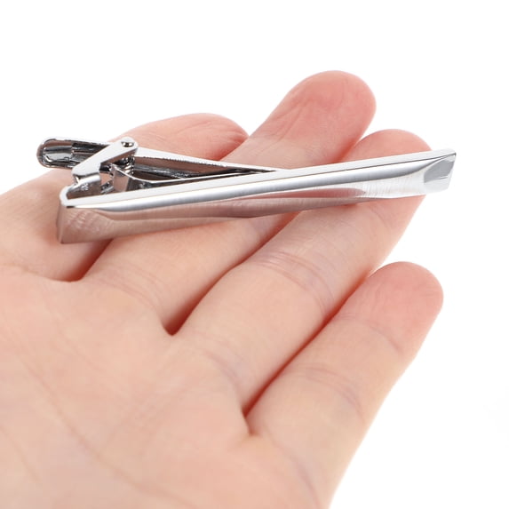 WRITWAA Tie Clip for Men's Copper Business Suit Accessory Elegant Necktie Clip for Weddings 2.5 inches