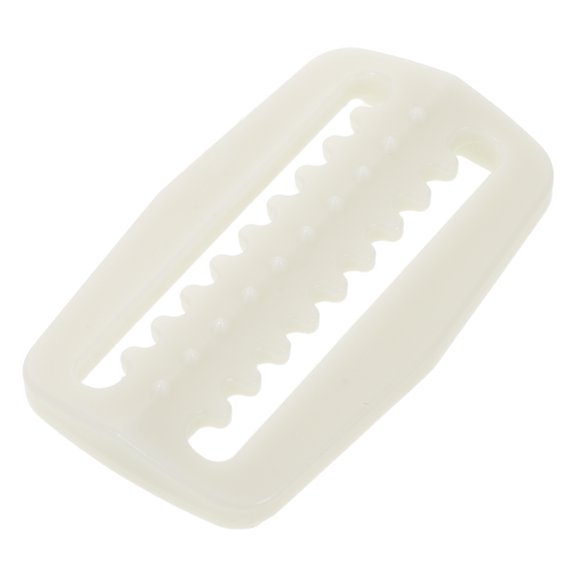 WRITWAA Universal White Dive Belt Keeper with Antislip Webbing Slide Stoppers for Secure Fit