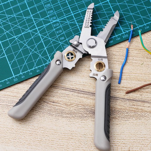 WRITWAA Universal Wire Stripping Tool with Ergonomic Design and Chrome Vanadium Steel Material