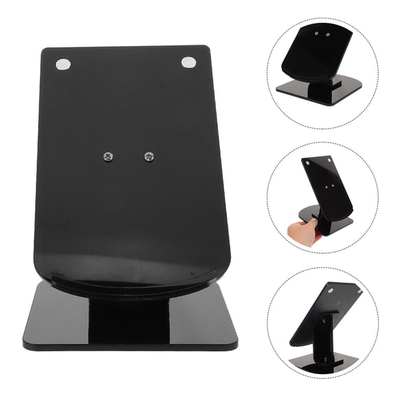 WRITWAA Acrylic Display Stand for Car Hood Models Black with Sturdy Storage Support