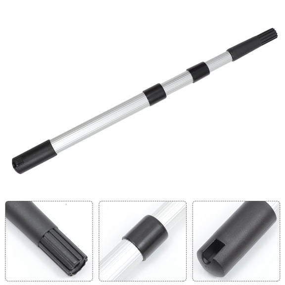 WRITWAA Practical Aluminum Alloy Telescopic Pole for Household Use Easy to Install and Store