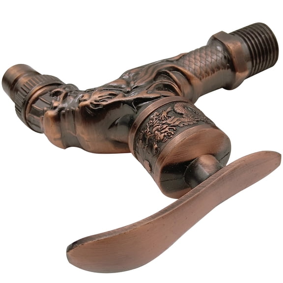 WRITWAA Antique Bathroom Sink Faucet Set, Style Copper Finish, Home and Bathroom Fixture