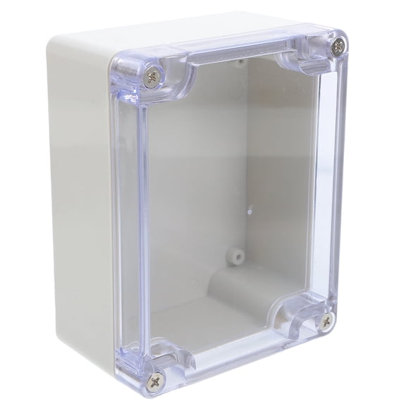 WRITWAA Weatherproof Electrical Box, Transparent, Plastic, Outdoor, Secure Connections,