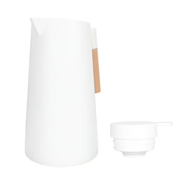 WRITWAA Beverage Pitcher Thermal Kettle White PP 1Set