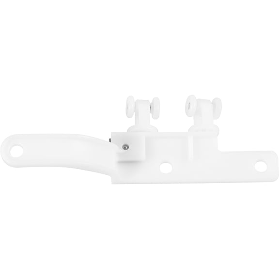 WRITWAA White Magnetic Curtain Track Runners Designed for Easy Installation and Stable Curtain Movement