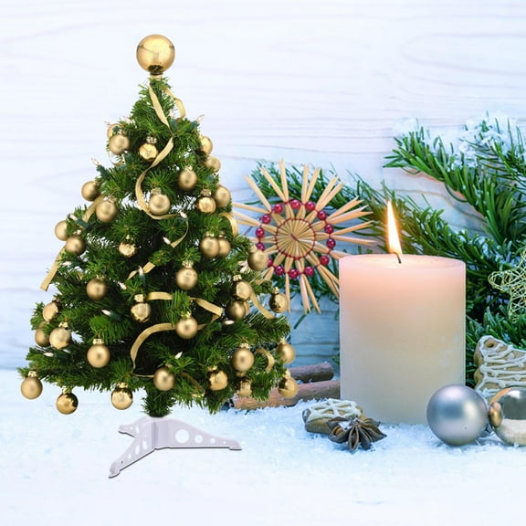 WRITWAA White Plastic Christmas Tree Base Stand, Stable Support for Artificial Trees, Indoor and Outdoor Use, and Easy to Assemble