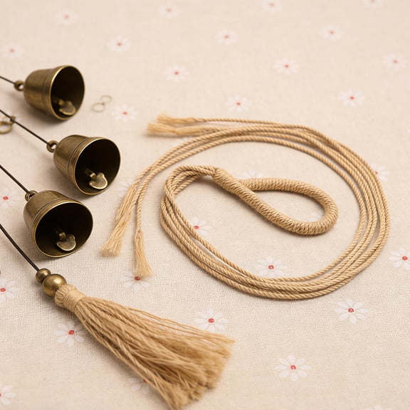 WRITWAA 1.5 Meter Pull Cord Replacement for Wind Chimes Outdoor Patio Decorations