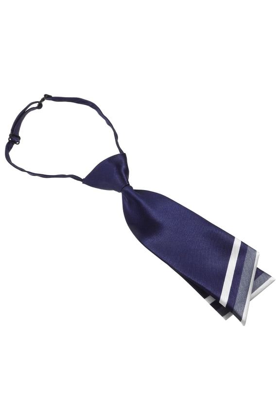 Women Neck Tie Tie for Women Dark Blue 1Set Pre-tied Elegant Imitation Silk Accessory