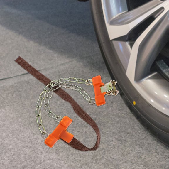 WRITWAA cable tie Tire Chains For SUV And Trucks Steel Multi Color 1Set Icy Roads