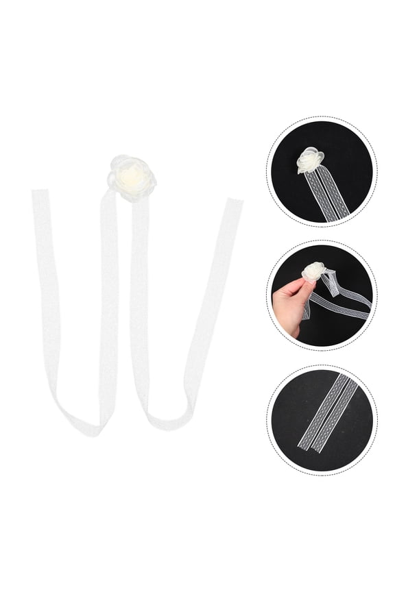 Hair Decoration French Vintage Style Long Wrap Necklace 1Pcs