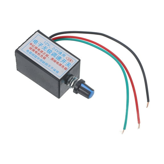 WRITWAA PVC Made 12 Volt Fan Speed Controller for Automotive Electrical Appliances