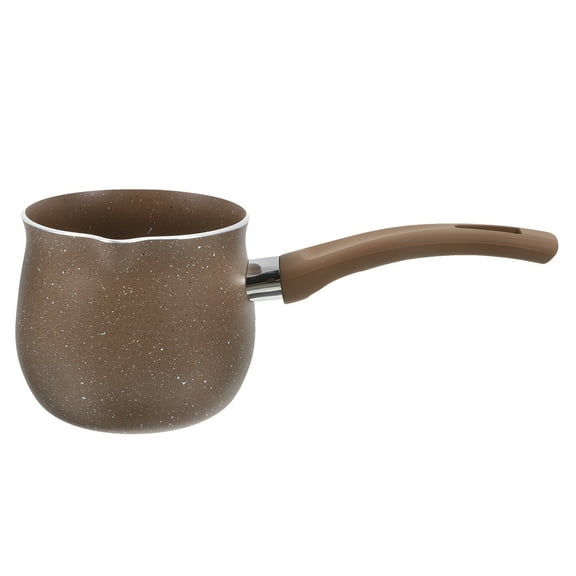 WRITWAA Mini Saucepan Small Sauce Pot ABS Material for Warming and Brewing Coffee 1 Set
