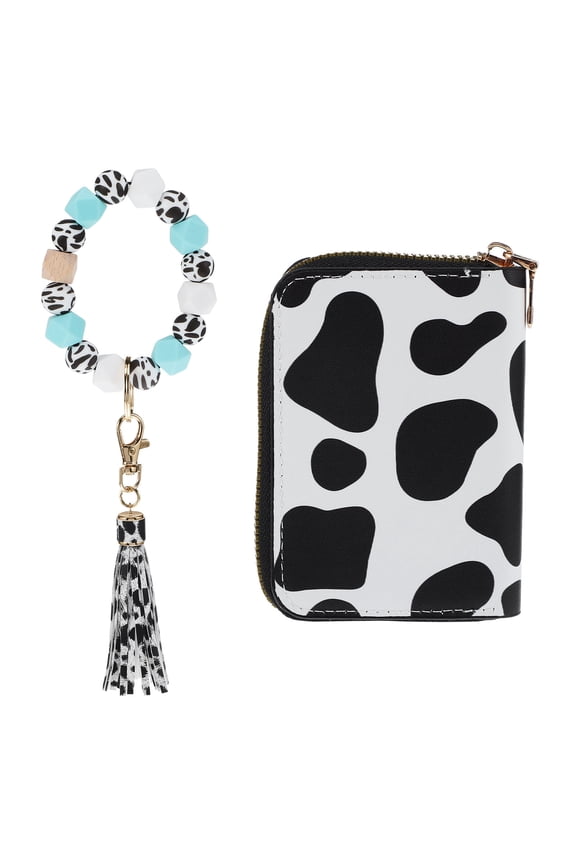 Silicone Wrist Wallet Keychain Holder, Fashionable and Key Wallet for Easy Carrying, 1 Set