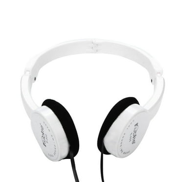 WRKEKC Back to School Saving Clearance, Kubite Kids Wire Headphones on Ear Foldable Stereo Headset for Kids Earphone White