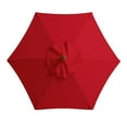 thumbnail image 1 of WRKEKC Beach Umbrella Garden Umbrella Outdoor Stall Umbrella Beach Sun Umbrella Replacement Cloth Red One Size, 1 of 1