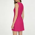 thumbnail image 1 of WRKEKC Bodycon Dresses for Women Sleeveless Crew Neck Bodycon Mini Elegant Flowy Silhouette Everyday Chic Soft, 1 of 8