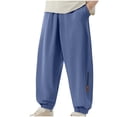 thumbnail image 1 of WRKEKC Boys Athletic Pants Mesh Breathable Mosquito Repellent Long Pants Sun Protection Jogger with Pockets Pants 3-15 Years, 1 of 6