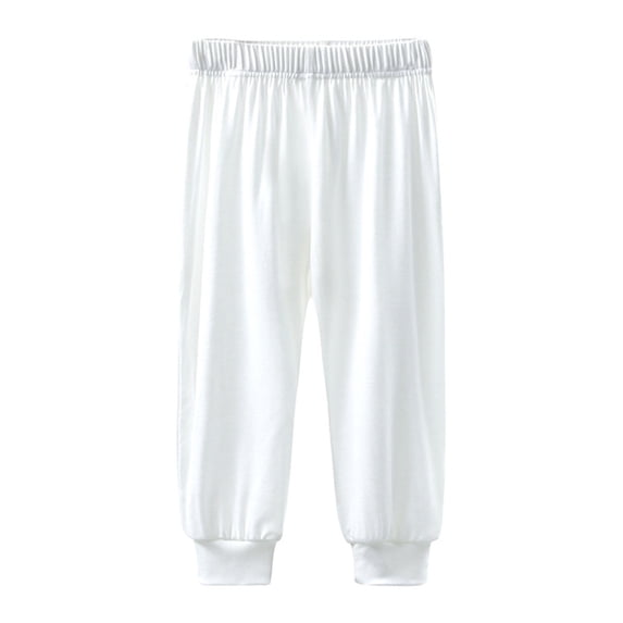WRKEKC Boys Athletic Pants Mosquito Repellent Summer Sun Protection Casual Pants Thin Quick Dry Sports Pants 1-10 Years
