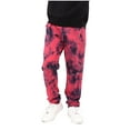 thumbnail image 1 of WRKEKC Boys Athletic Pants Tie Dye Elastic Waist Long Pants Outdoor Sports Pants Casual Pants Long Trousers 5-13 Years, 1 of 3
